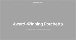 Desktop Screenshot of pennypackersfinefoods.com